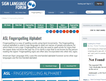 Tablet Screenshot of fingerspellingalphabet.com